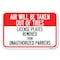 Signmission Safety Sign, 12 in Height, Aluminum, 18 in Length, 24348 A-1218-24348 - alternate 1
